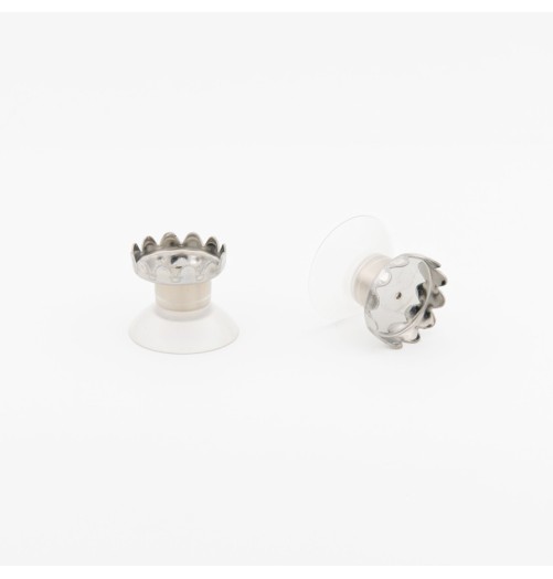 Porte-savon aimanté sur ventouse pour toutes vos savonnettes