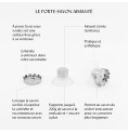 Porte savon aimanté avec ventouse