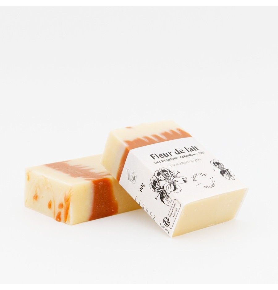Savonnette en pavé FLEUR DE LAIT