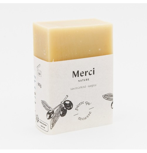 Savonnette en pavé MERCI