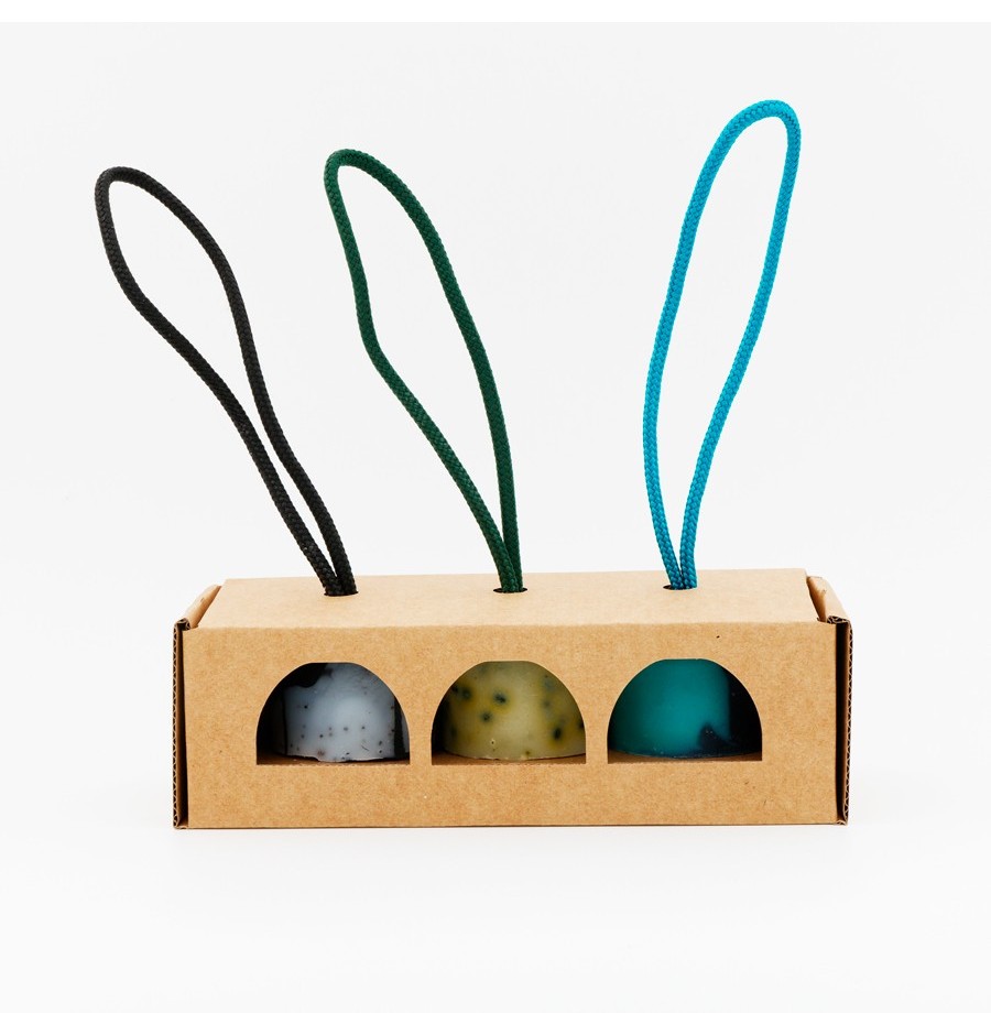 Coffret 3 savons suspendus