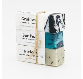 Lot découverte 3 minis bâtonnets de savon