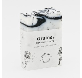 Savonnette en pavé GRAINES