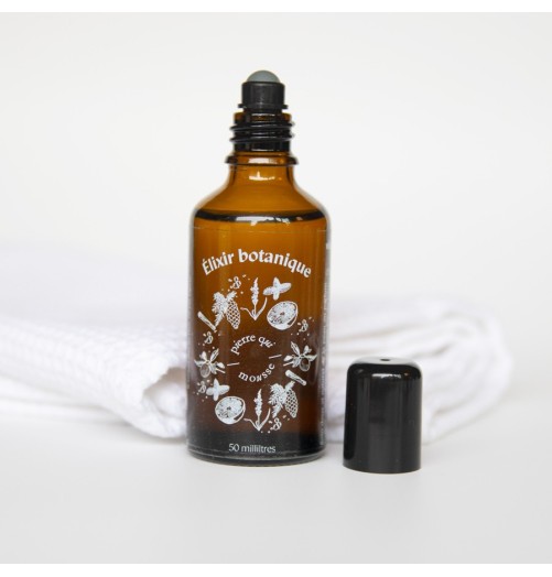 Elixir botanique soin de la peau flacon partique