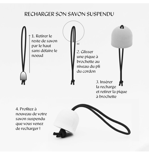 Recharge pour Savon suspendu PETIT BRUN